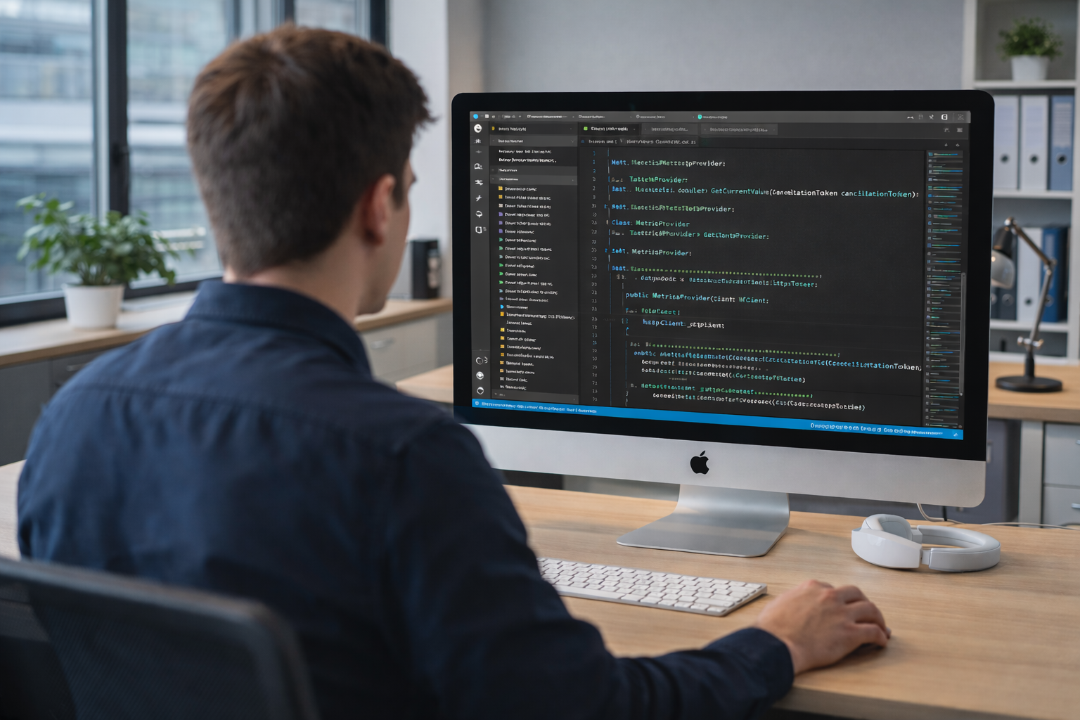 Team bei Besprechung